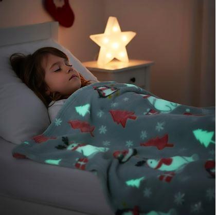 Obrázek z Vánoční svítící deka