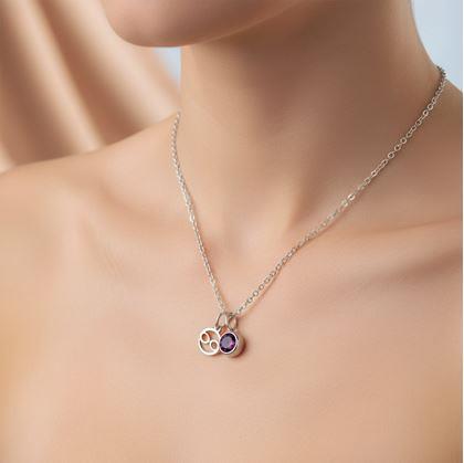 Obrázek z Řetízek s přívěskem znamení zvěrokruhu - Rak