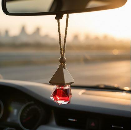 Obrázek z Aroma lahvička do auta - červená