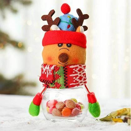 Obrázek z Vánoční dóza na sladkosti - sobík