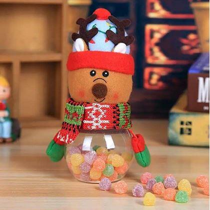 Obrázek z Vánoční dóza na sladkosti - sobík