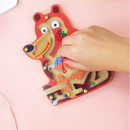 Obrázek z Magnetické bludiště - medvěd