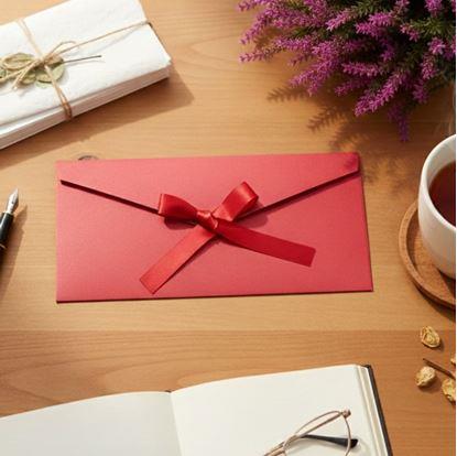 Obrázek Dárková obálka se stuhou
