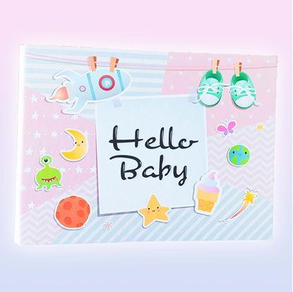 Obrázek Zážitkový deník/dětské fotoalbum + kreativní sada samolepek