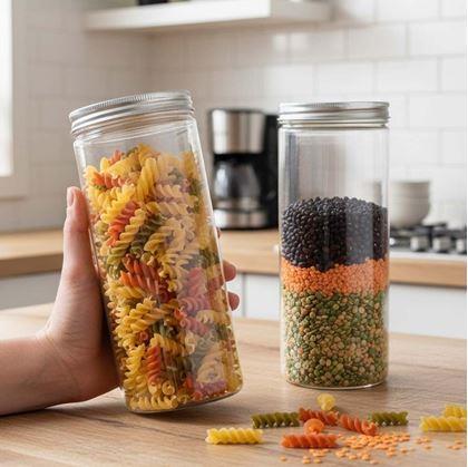 Obrázek z Průhledná dóza na potraviny 1000 ml