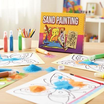 Obrázek z Kreslící písek velký set