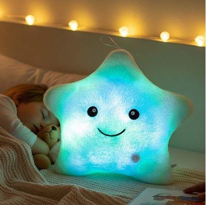 Obrázek z Svítící polštář - hvězdička