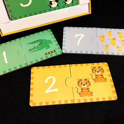 Obrázek Vzdělávací puzzle - počítání 20 dílků