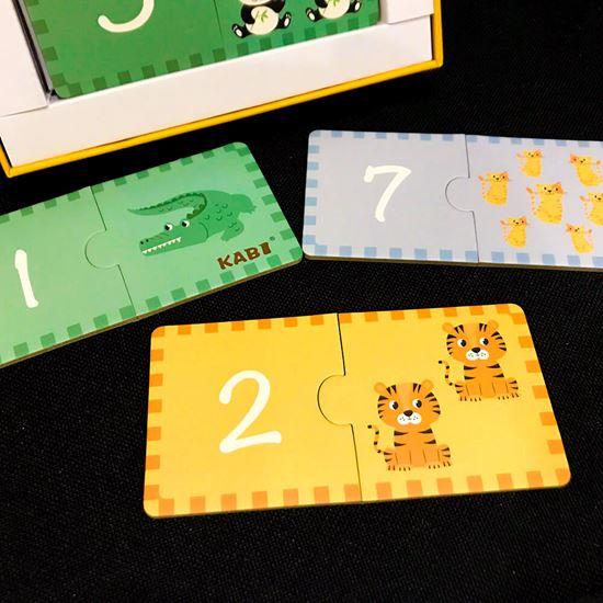 Obrázek z Vzdělávací puzzle - počítání 20 dílků