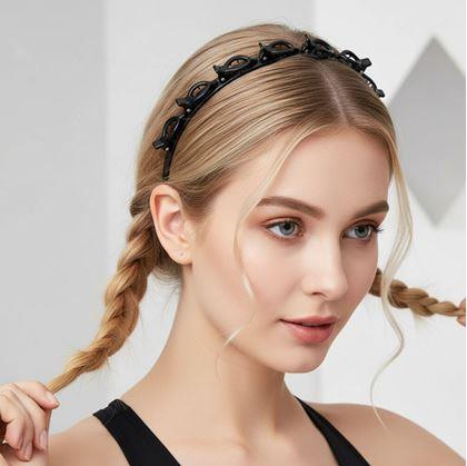 Obrázek z Čelenka se sponkami - černá