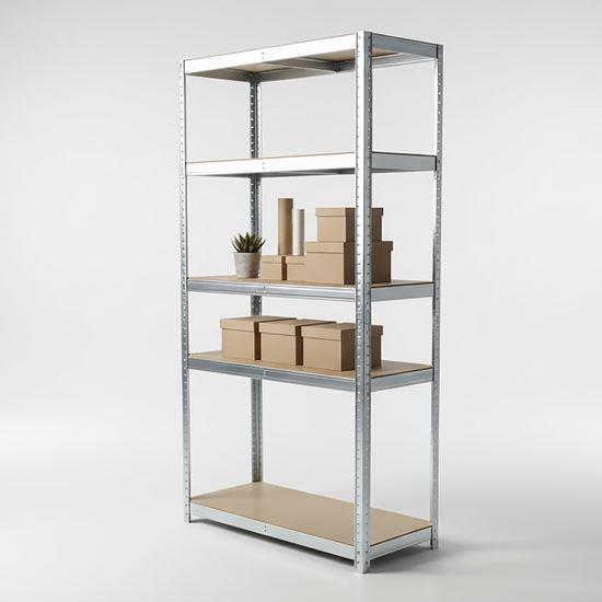 Obrázek z Kovový regál 5 polic