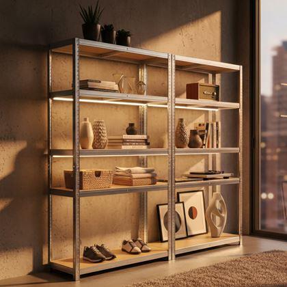 Obrázek z Kovový regál 5 polic