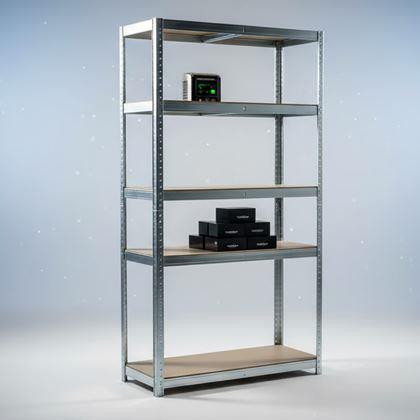 Obrázek z Kovový regál 5 polic