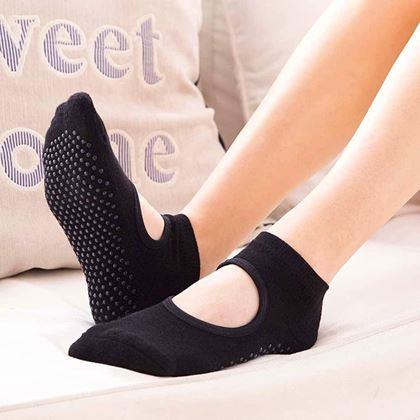 Obrázek z Protiskluzové ponožky - černé