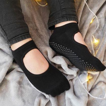 Obrázek z Protiskluzové ponožky - černé