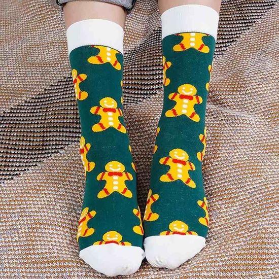 Obrázek z Ponožky s vánočním vzorem - stromečky