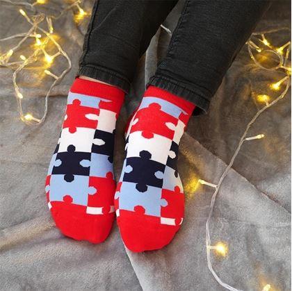 Obrázek z Kotníkové ponožky - puzzle