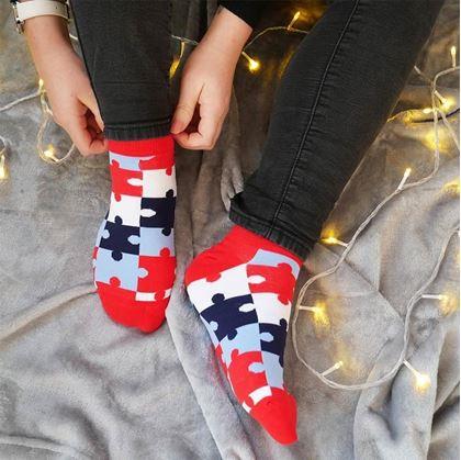 Obrázek z Kotníkové ponožky - puzzle