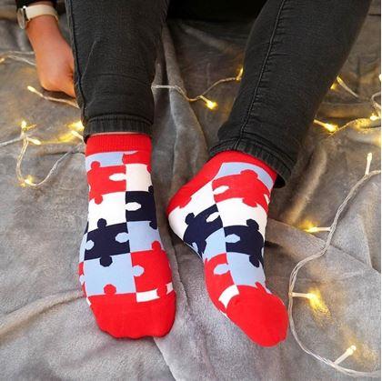 Obrázek z Kotníkové ponožky - puzzle