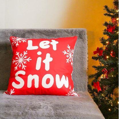 Obrázek Vánoční potah na polštářek 40x40 cm