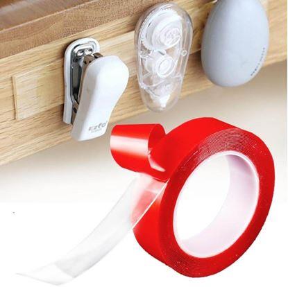 Obrázek Oboustranná lepicí páska 300 cm x 3 cm