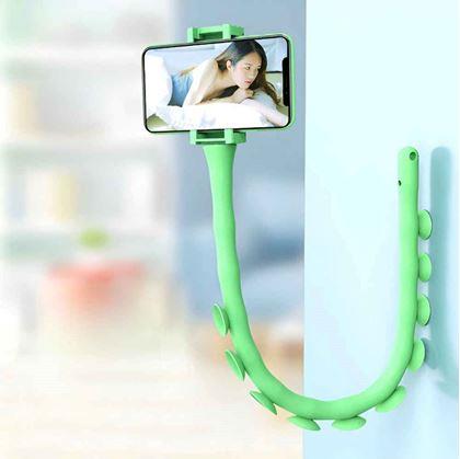 Obrázek z Držák telefonu - zelená chobotnice