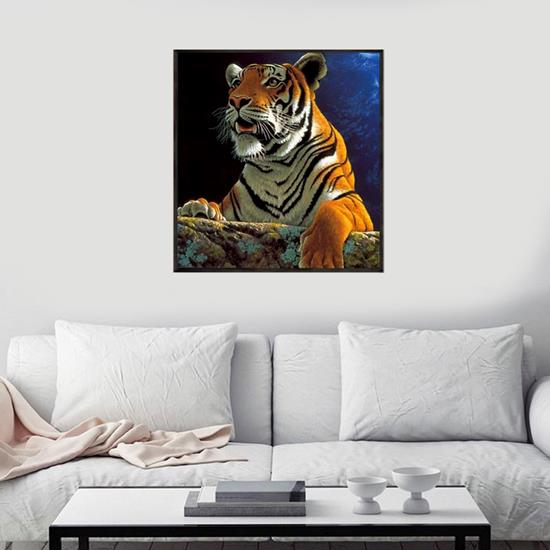 Obrázek z Diamantové malování basic - tygr