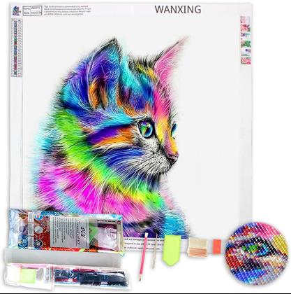 Obrázek z Diamantové malování basic - kočička