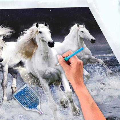 Obrázek z Diamantové malování basic - koníci