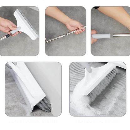 Obrázek Víceúčelové koště s otočnou hlavou a stěrkou 101 cm