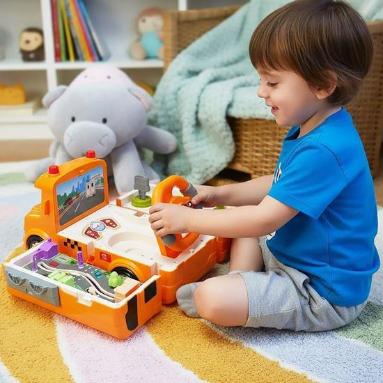 Obrázek z Interaktivní rozkládací autobus s volantem