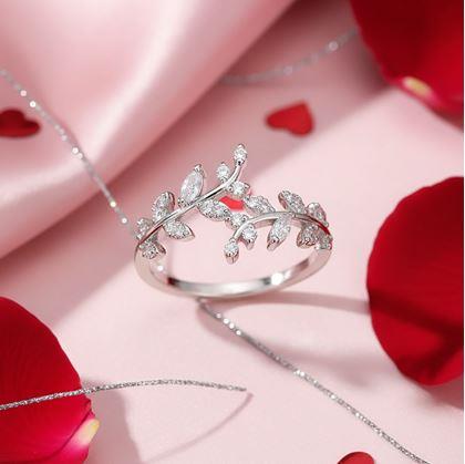 Obrázek z Elegantní prstýnek s nastavitelnou velikostí