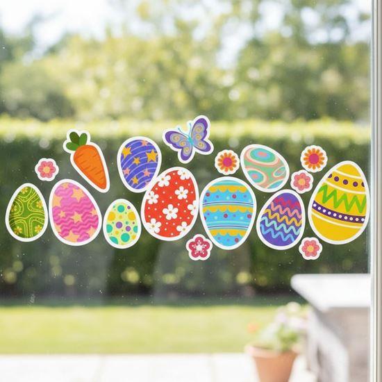 Obrázek z Velikonoční samolepky na okno 35 ks