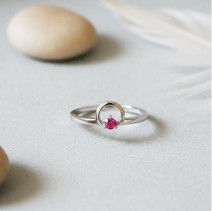 Obrázek z Nastavitelný prstýnek znamení - váhy