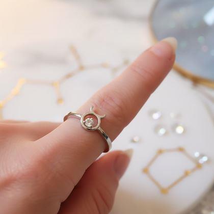 Obrázek z Nastavitelný prstýnek znamení - býk