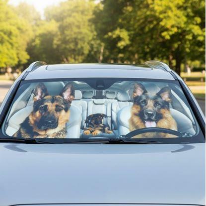 Obrázek Protisluneční clona do auta s přísavkami