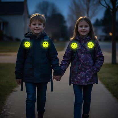 Obrázek Reflexní samolepky smajlíci 6 ks