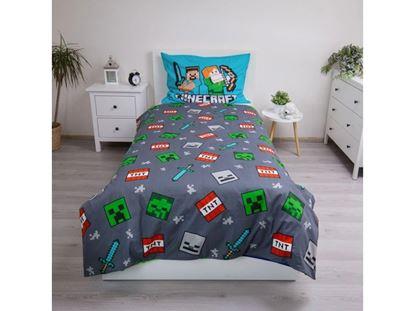 Obrázek Dětské povlečení - Minecraft Mód Přežití