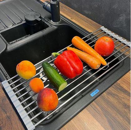 Obrázek z Skládací odkapávač na nádobí - 50,5 × 20 cm