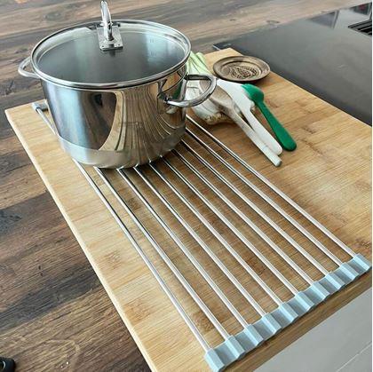 Obrázek z Skládací odkapávač na nádobí - 50,5 × 20 cm