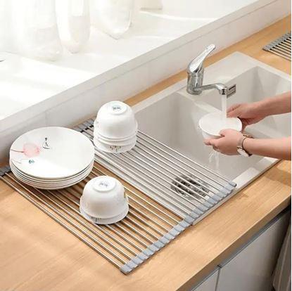 Obrázek Skládací odkapávač na nádobí