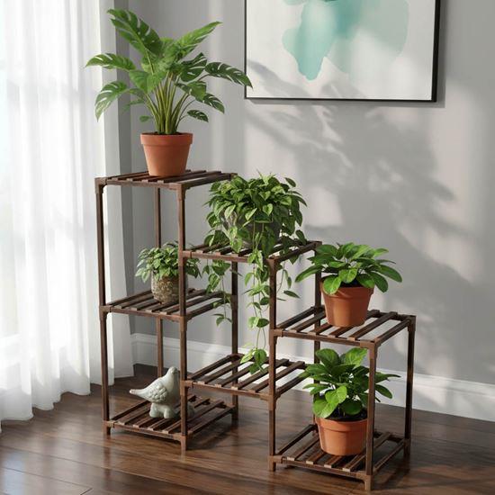 Obrázek z Dřevěný stojan na květiny