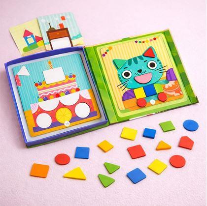 Obrázek z Magnetická tabulka - poznávej tvary