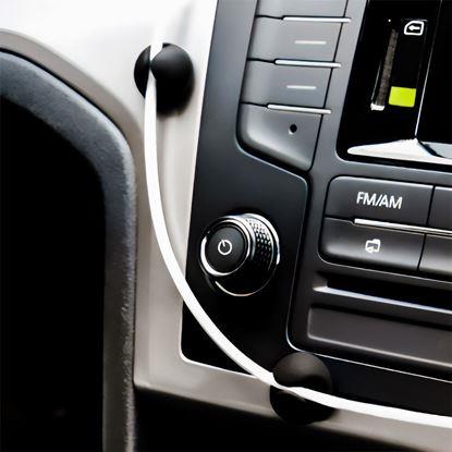 Obrázek 5 ks Nalepovací držáky na kabely