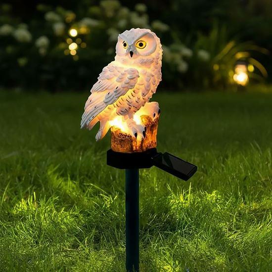 Obrázek z Solární zahradní osvětlení sova