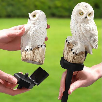 Obrázek z Solární zahradní osvětlení sova