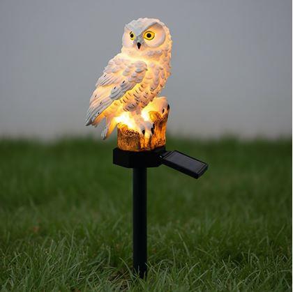 Obrázek z Solární zahradní osvětlení sova