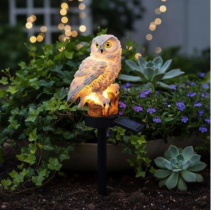 Obrázek z Solární zahradní osvětlení sova