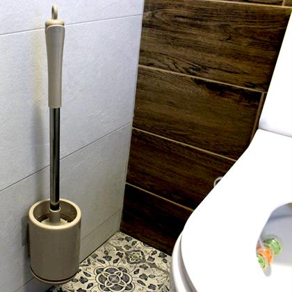 Obrázek z Rychleschnoucí WC štětka - béžová