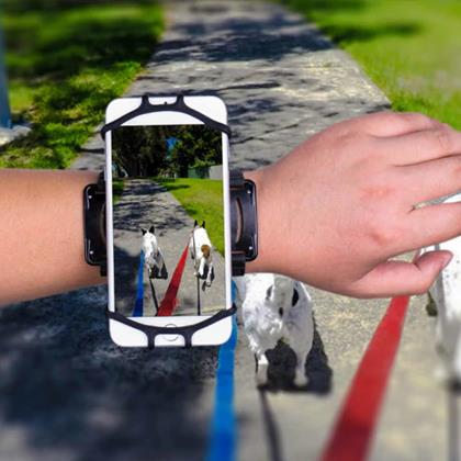 Obrázek z Otočný držák mobilu na zápěstí